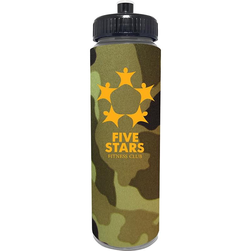 25 oz. Freedom Bottle with One Color Sleeve