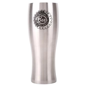 Brewmaster Stainless Pint Glass