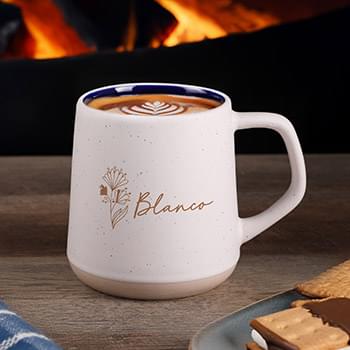 13.5 Oz Speckled Ceramic Tapered Mug